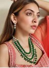 Charismatic Kundan Work Alloy Jewellery Set For Ceremonial - 1