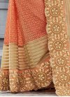 Titillating Faux Georgette Designer Contemporary Style Saree For Festival - 2