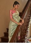 Banarasi Silk Designer Contemporary Style Saree For Festival - 3