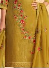 Georgette Pant Style Designer Salwar Suit For Party - 3