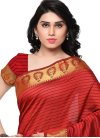Banarasi Silk Contemporary Style Saree For Casual - 1