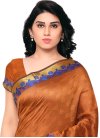 Mod  Resham Work Banarasi Silk Classic Saree - 1