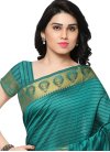 Resham Work Banarasi Silk Traditional Saree For Casual - 1