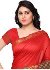 Thrilling Banarasi Silk Trendy Saree - 1