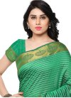 Ethnic Banarasi Silk Trendy Saree - 1