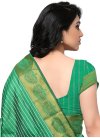 Ethnic Banarasi Silk Trendy Saree - 2