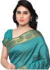 Royal Resham Work Banarasi Silk Trendy Classic Saree - 1