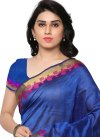 Magnificent Resham Work Banarasi Silk Trendy Classic Saree For Casual - 1