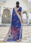 Linen Woven Work Designer Traditional Saree - 1