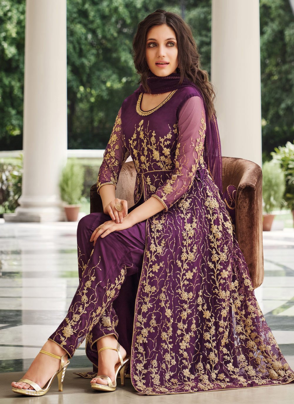 Buy Pant Style Designer Salwar Suit Online