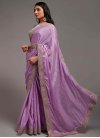 Lace Work Traditional Designer Saree For Festival - 3
