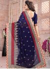 Faux Georgette Designer Contemporary Style Saree For Ceremonial - 2