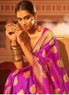 Handloom Silk Designer Contemporary Style Saree For Festival - 1