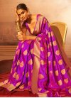 Handloom Silk Designer Contemporary Style Saree For Festival - 2