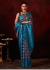 Silk Blend Woven Work Trendy Classic Saree - 2