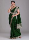 Vichitra Silk Traditional Designer Saree For Ceremonial - 2