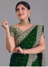 Vichitra Silk Traditional Designer Saree For Ceremonial - 3