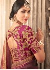 Silk Georgette Trendy Classic Saree For Ceremonial - 2