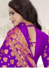 Scintillating Banarasi Silk Trendy Classic Saree - 2