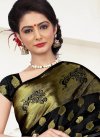 Lively Resham Work Banarasi Silk Contemporary Style Saree For Ceremonial - 1