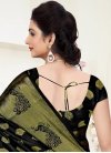 Lively Resham Work Banarasi Silk Contemporary Style Saree For Ceremonial - 2