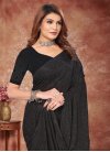 Faux Georgette Embroidered Work Trendy Classic Saree - 1