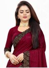 Vichitra Silk Traditional Designer Saree - 1