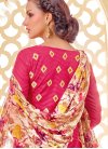Noble  Lace Work Trendy Straight Salwar Kameez - 1