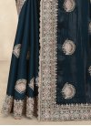 Satin Silk Designer Traditional Saree For Ceremonial - 3