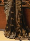 Satin Silk Woven Work Traditional Designer Saree - 1
