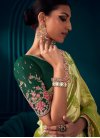 Kanjivaram Silk Embroidered Work Trendy Classic Saree - 1