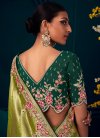 Kanjivaram Silk Embroidered Work Trendy Classic Saree - 2