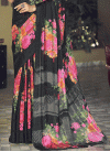 Satin Silk Designer Contemporary Saree - 2
