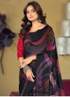 Satin Silk Trendy Saree For Casual - 1