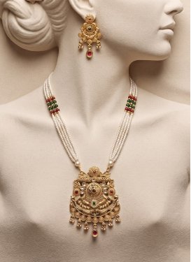 Gold and White Gold Rodium Polish Necklace Set