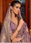 Woven Work Handloom Silk Designer Contemporary Saree - 1