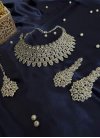 Perfect Alloy Silver Rodium Polish Necklace Set For Festival - 1