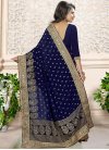 Imperial Beads Work Trendy Classic Saree - 1