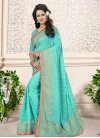 Embroidered Work Trendy Saree For Ceremonial - 2