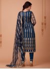 Sequins Work Pant Style Designer Salwar Suit - 2