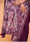 Embroidered Work Satin Silk Trendy Saree - 2