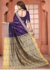 Demure Banarasi Silk Trendy Classic Saree - 1