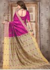 Banarasi Silk Thread Work Contemporary Style Saree - 1
