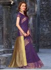 Nice Banarasi Silk Contemporary Style Saree For Casual - 2