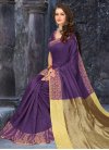 Nice Banarasi Silk Contemporary Style Saree For Casual - 1