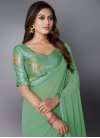 Faux Georgette Contemporary Style Saree - 3