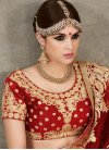 Masterly Booti Work Silk Designer Lehenga Choli For Bridal - 2