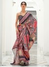 Crepe Silk Contemporary Style Saree For Ceremonial - 1