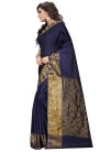 Immaculate Thread Work Contemporary Style Saree - 2