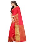 Jacquard Silk Contemporary Style Saree - 2